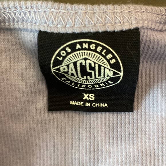 purple pacific sunwear top size XS - Picture 3 of 4